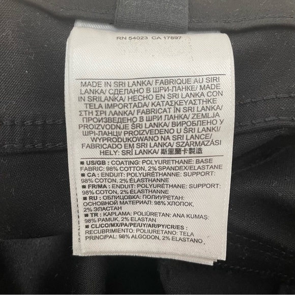 Banana Republic Luxe Sateen Coated Black Skinny Jeans Size 25 - Picture 14 of 15